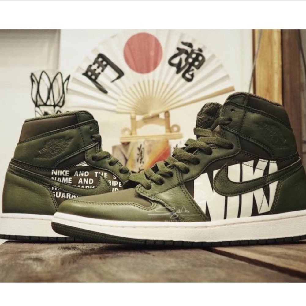 AIR JORDAN 1 IN “OLIVE”